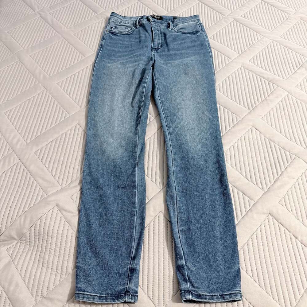 Judy Blue Skinny Fit Mid Rise Medium Wash Denim Jeans 9/29